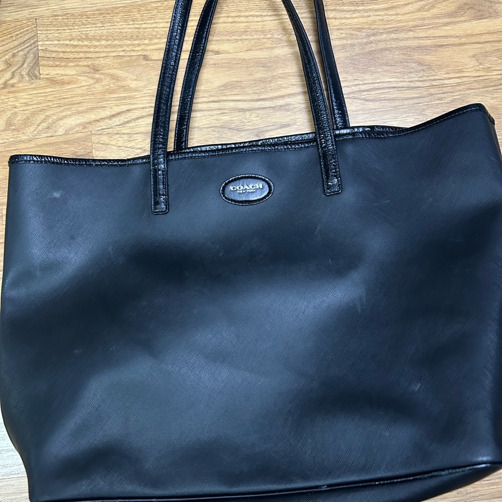 Coach Black Tote Bag